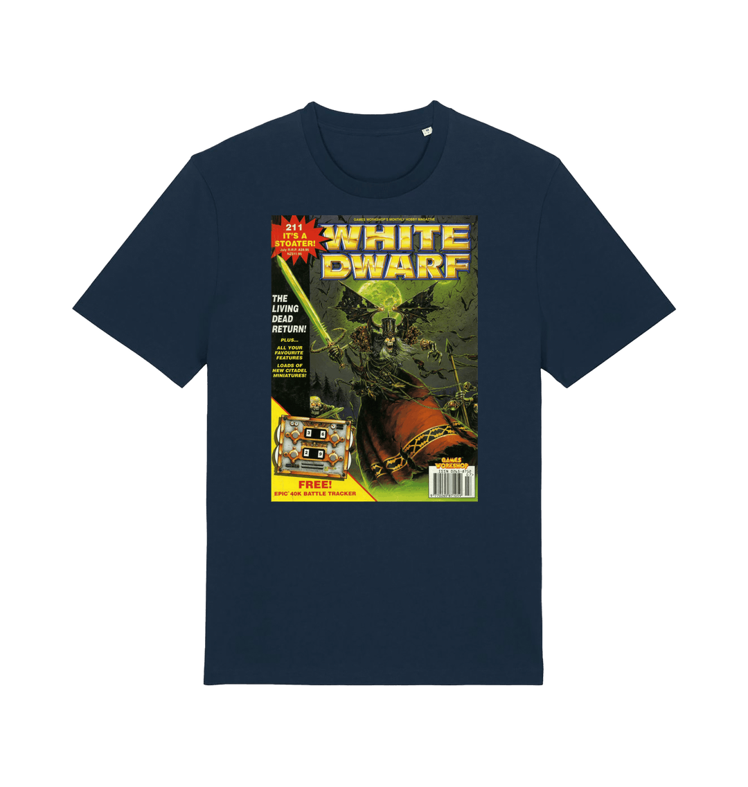 French Navy Printed T-shirt Front